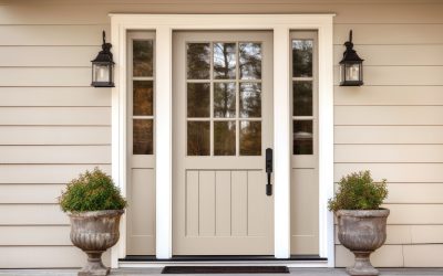 Let Natural Light Shine With Wood With Glass Doors In Houston, TX